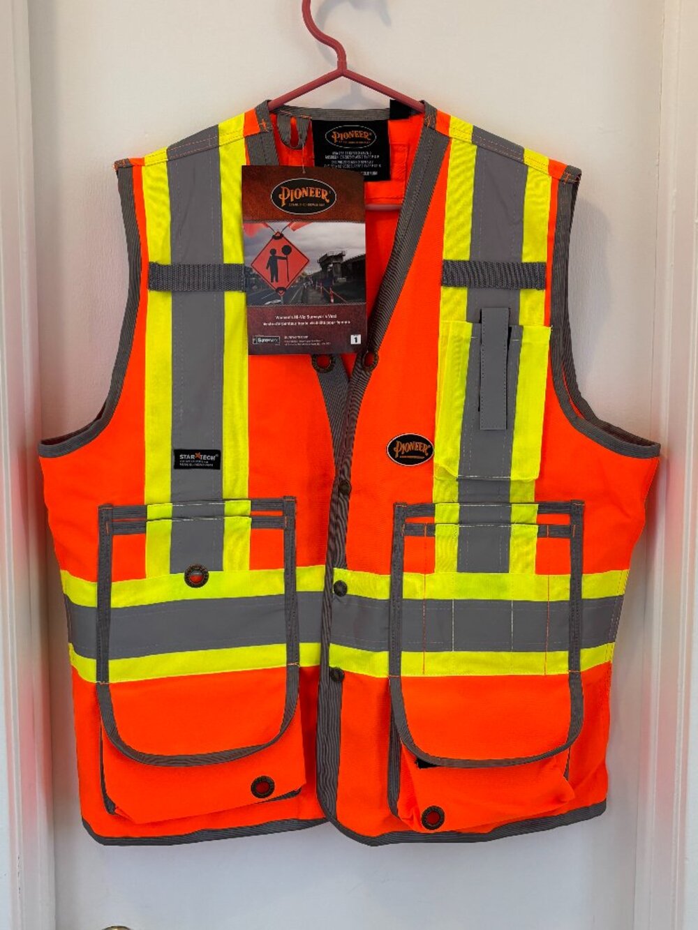 NWT Pioneer Women's Hi-Viz Surveyor's Vest